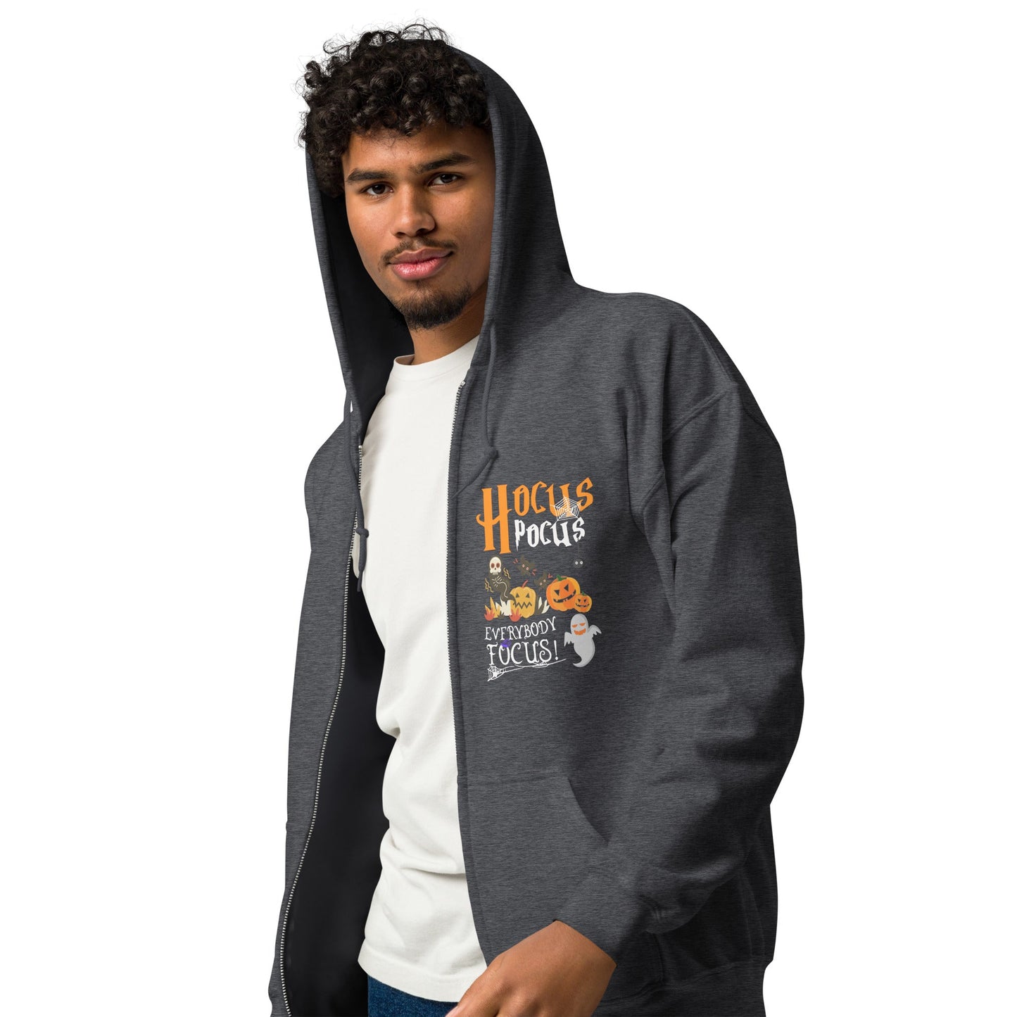 Unisex heavy blend zip hoodie Hocus pocus Home-clothes-jewelry