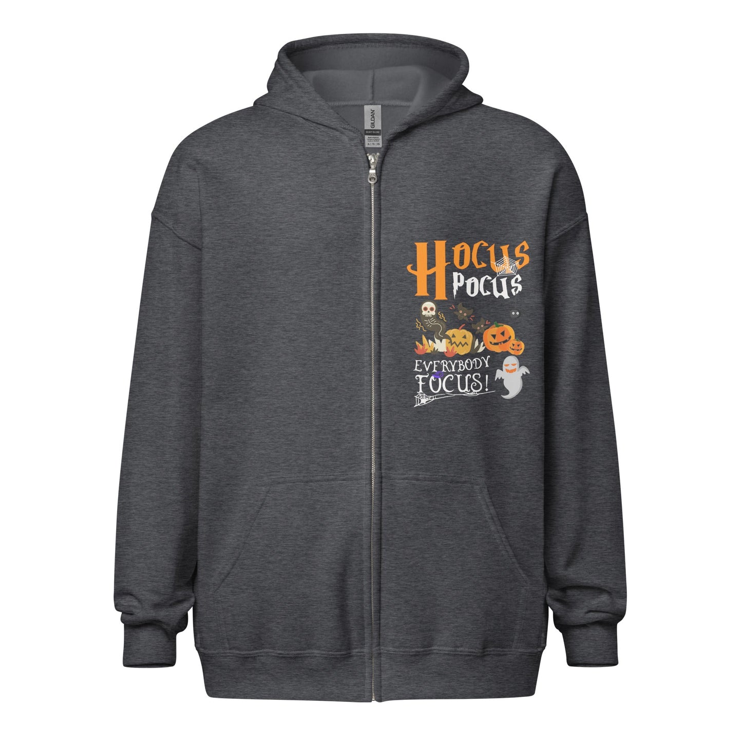 Unisex heavy blend zip hoodie Hocus pocus Home-clothes-jewelry