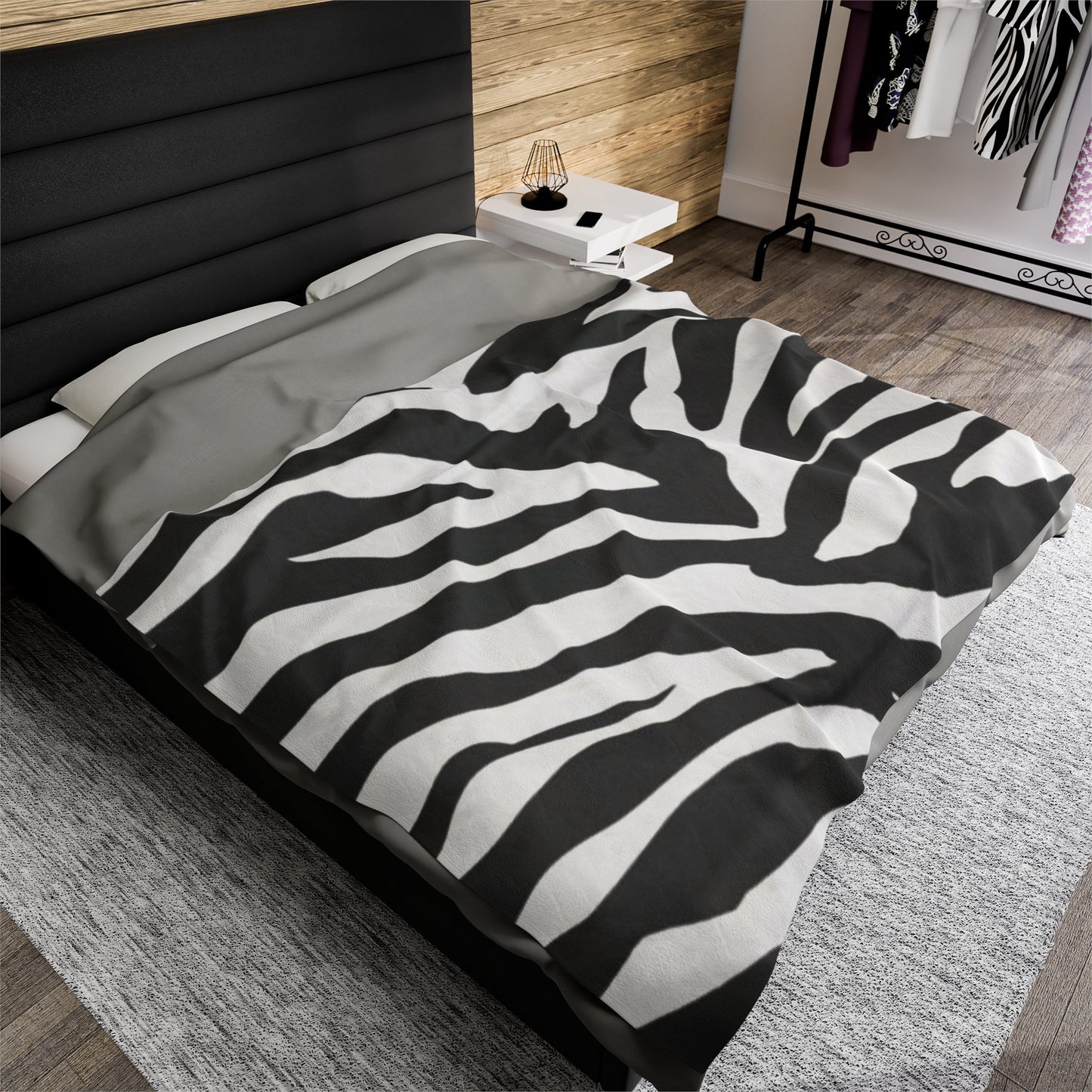 Velveteen Plush Blanket Zebra Home-clothes-jewelry