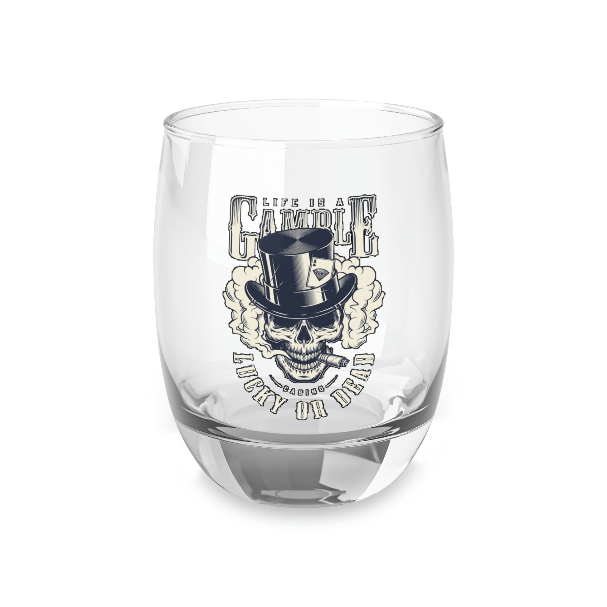 Whiskey Glass Life's gamble Home-clothes-jewelry