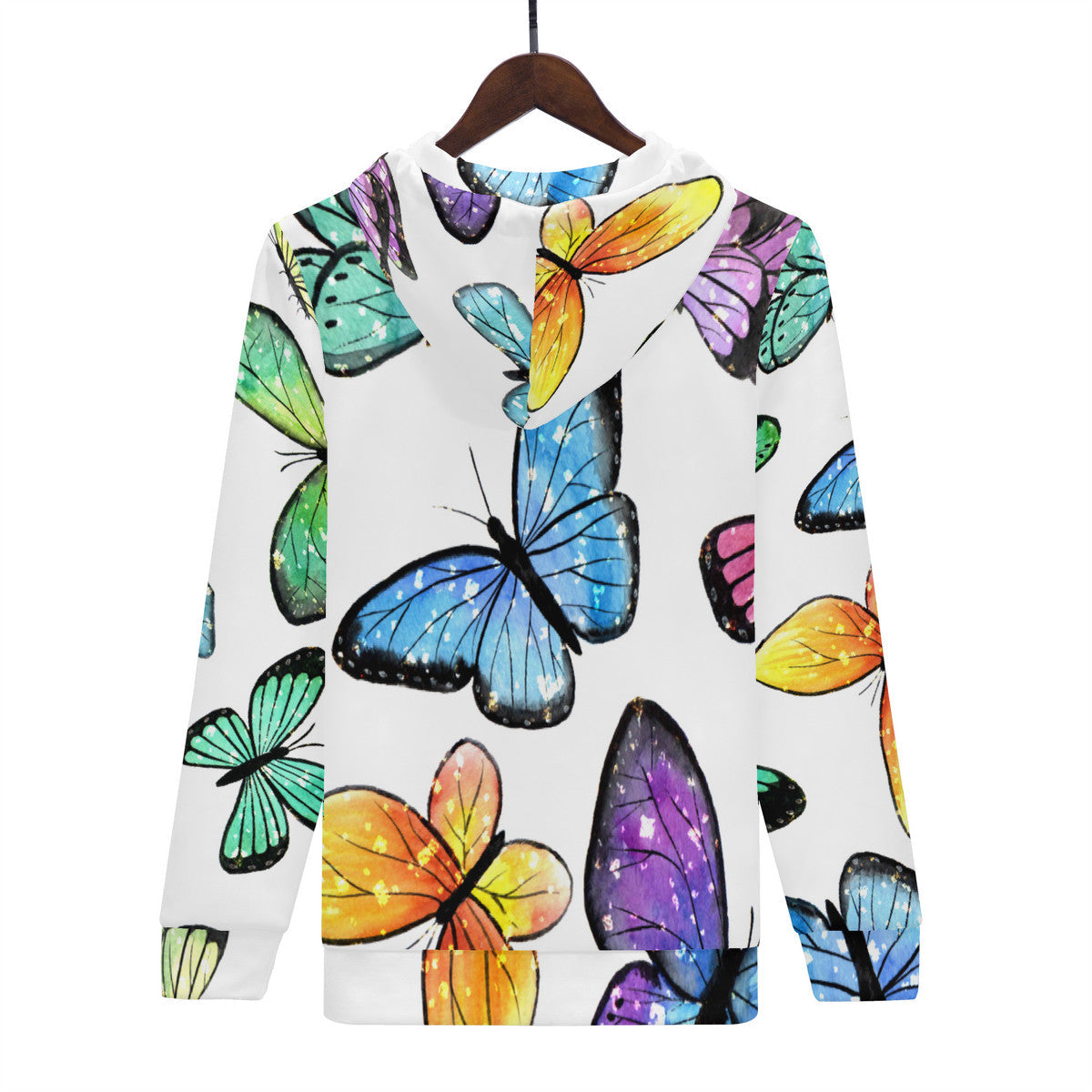 Women's Hoodie Butterflies Home-clothes-jewelry