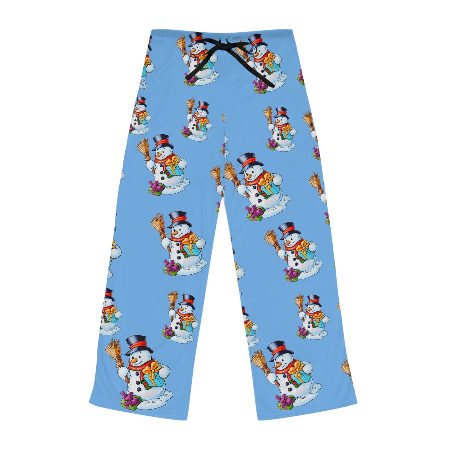 Women's Pajama Pants (AOP) Snowmans Home-clothes-jewelry