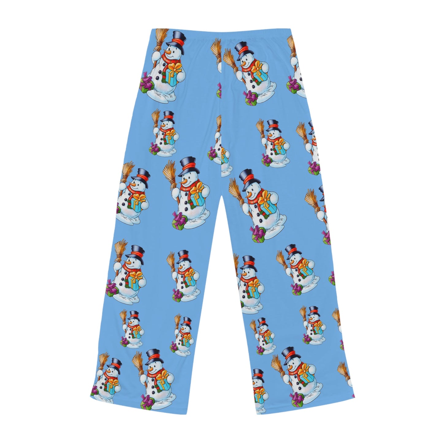 Women's Pajama Pants (AOP) Snowmans Home-clothes-jewelry