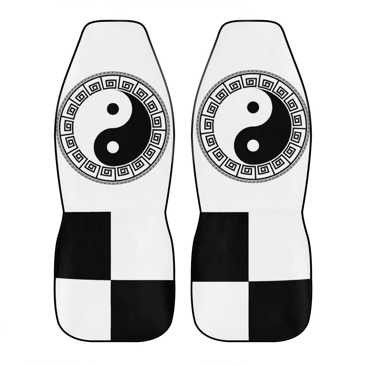 Car Seat Cover Set Yin Yang