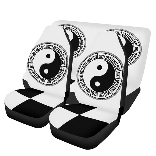 Car Seat Cover Set Yin Yang