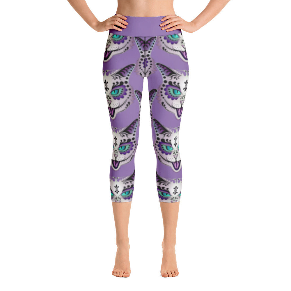 Yoga Capri Leggings Cats Home-clothes-jewelry