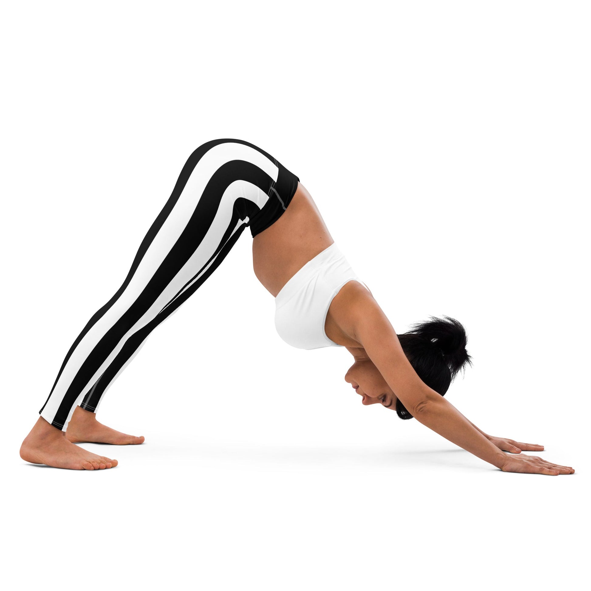 Yoga Leggings Black and White Home-clothes-jewelry