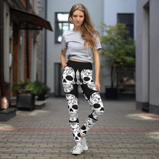 Yoga Leggings Skulls Home-clothes-jewelry