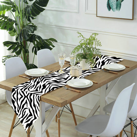 Zebra decoration Table Runner Home-clothes-jewelry