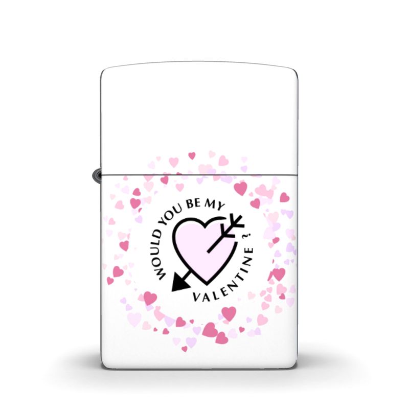 Zippo lighter WIll you be my Valentine Home-clothes-jewelry