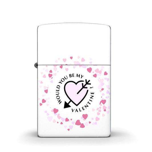 Zippo lighter WIll you be my Valentine Home-clothes-jewelry