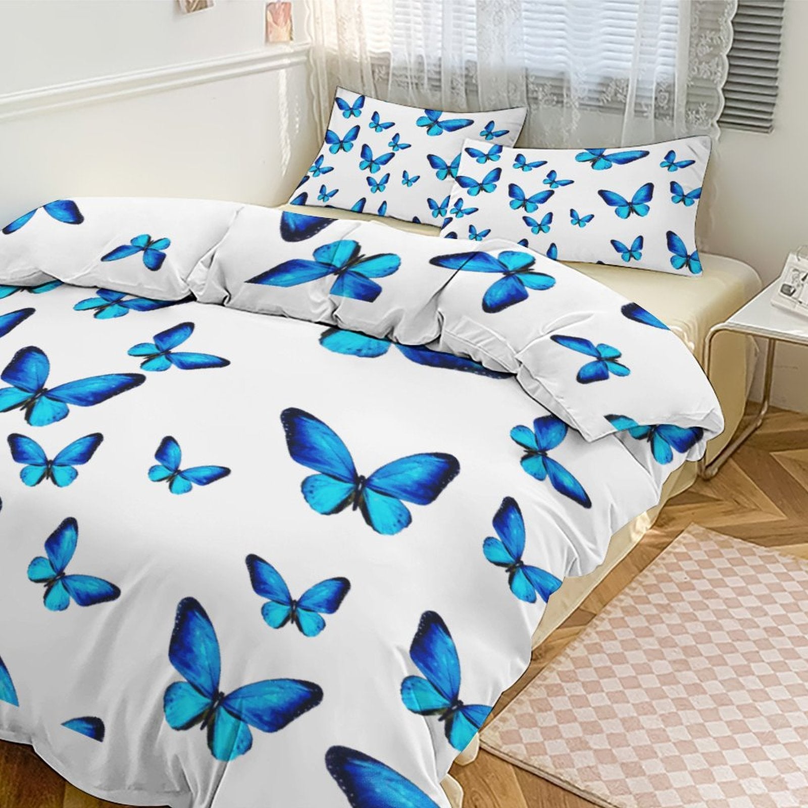 3-Piece Bedding Set-102&quot;x90&quot;/ 259x229cm (Dual-sided Printing)