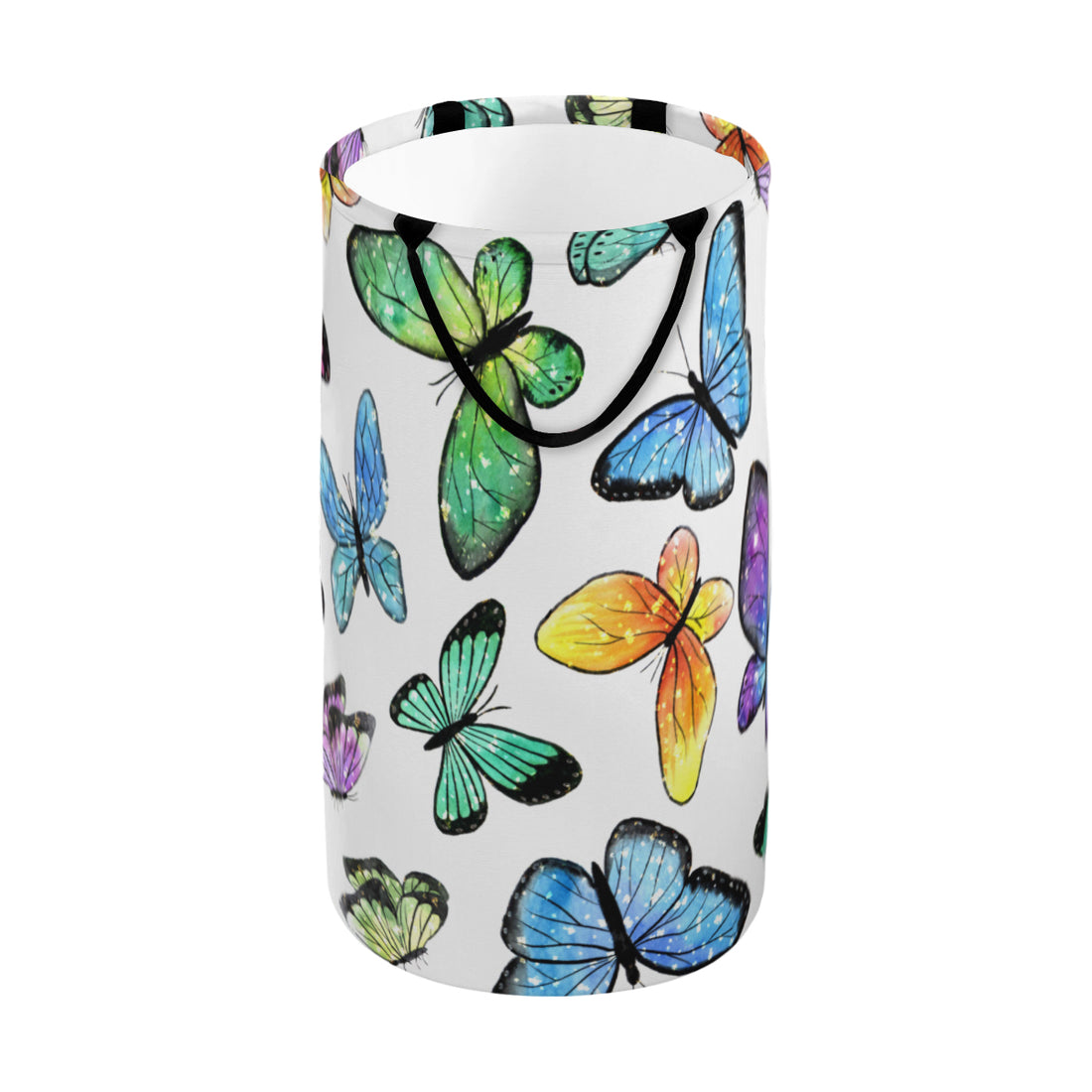 Large Capacity Foldable Laundry Basket Butterflies