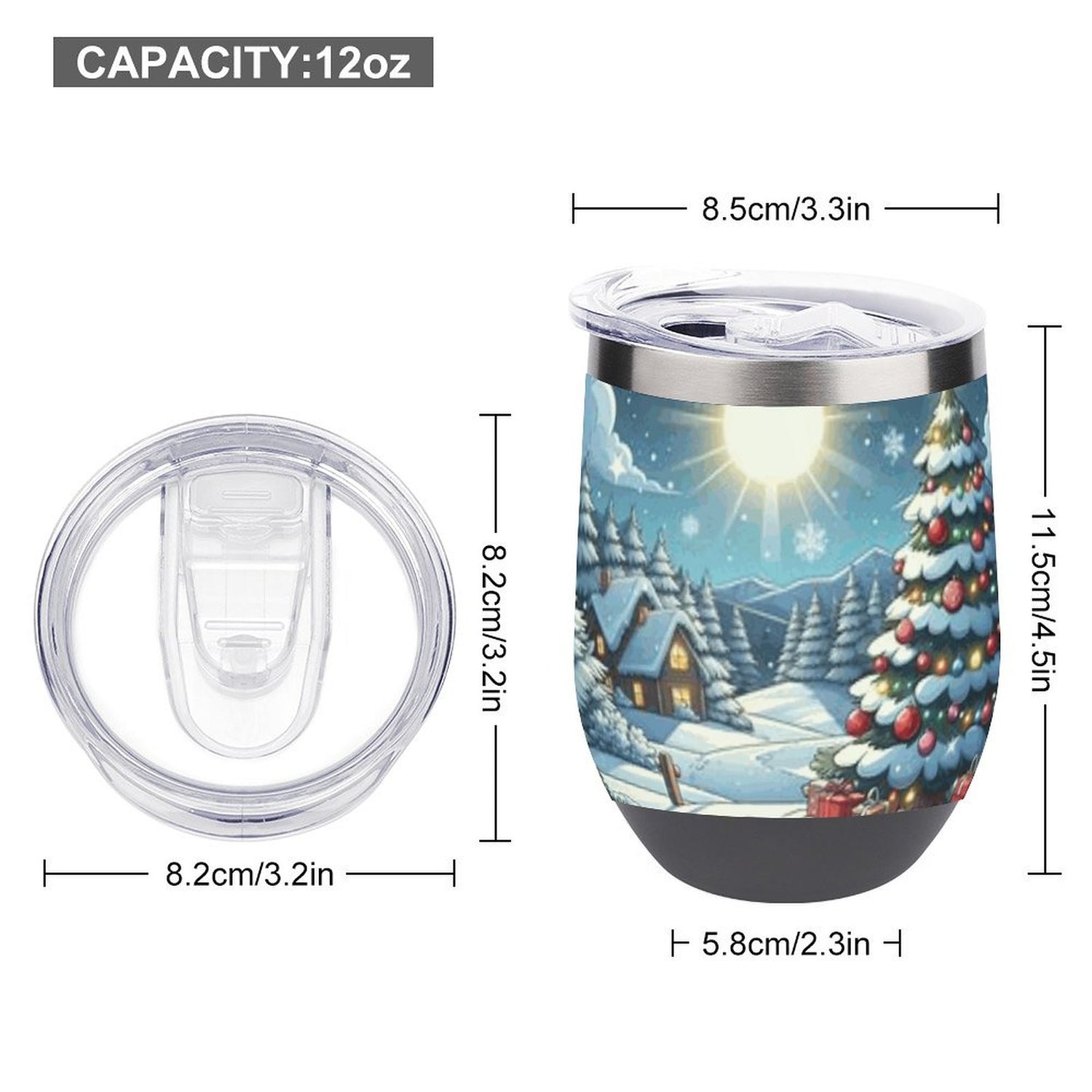 Wine Tumbler with Lid