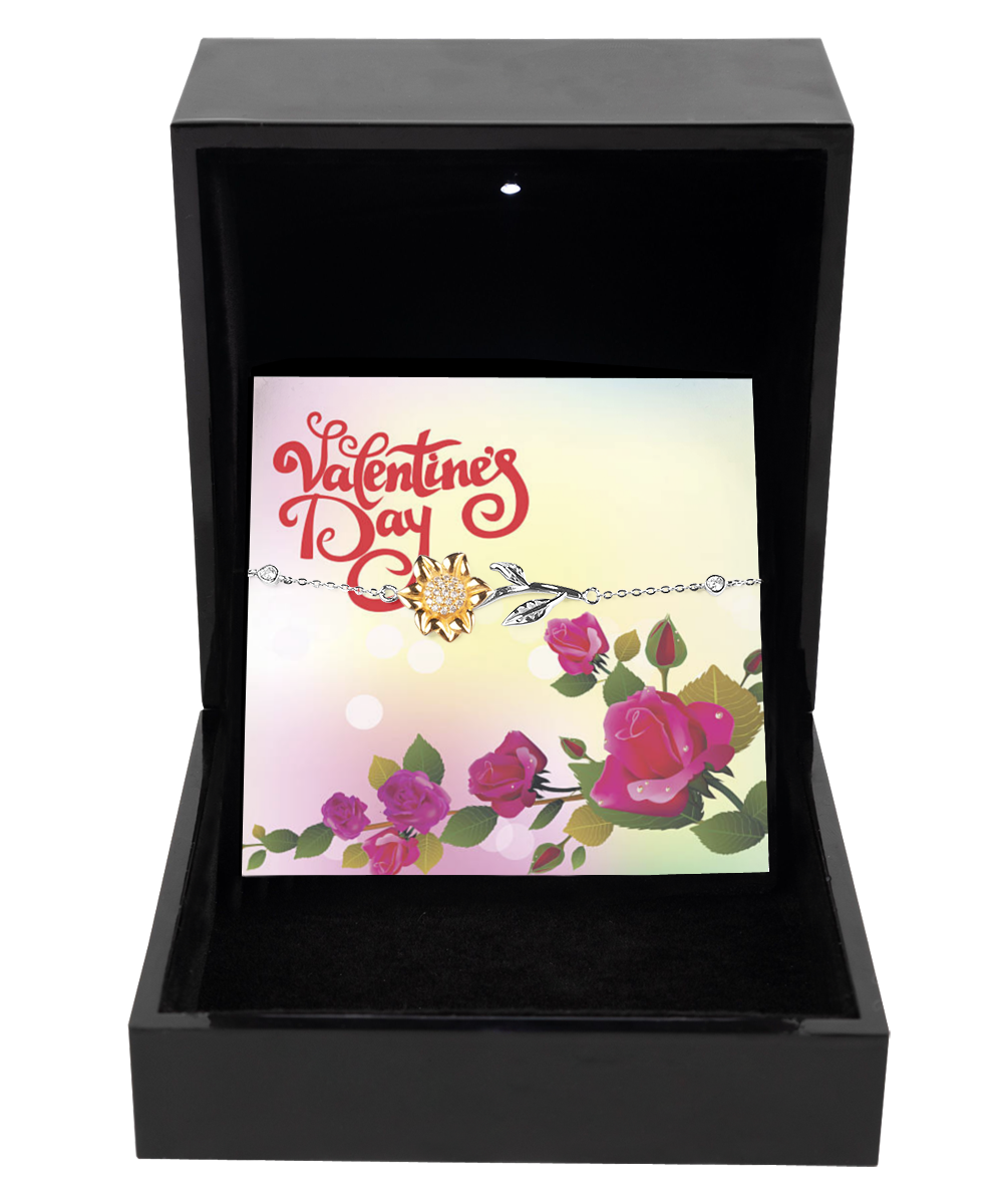 Dazzling Romance: The Perfect Valentine's Day Necklace to Express Love Sunflower Bracelet Luxury Box