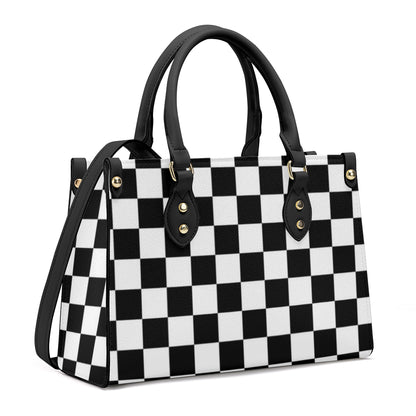 Luxury Women PU Tote Bag - Black