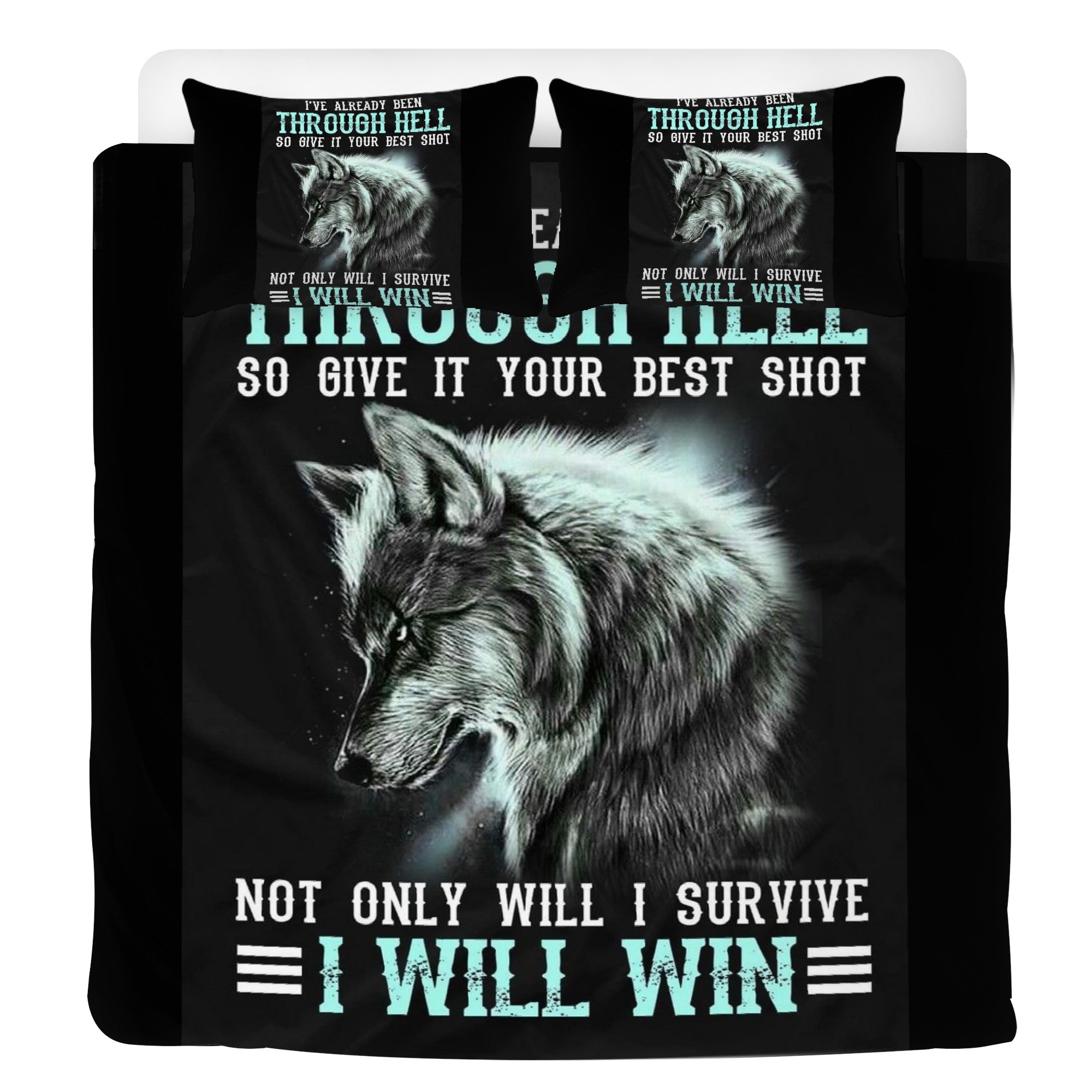 Bedding Wolf decoration