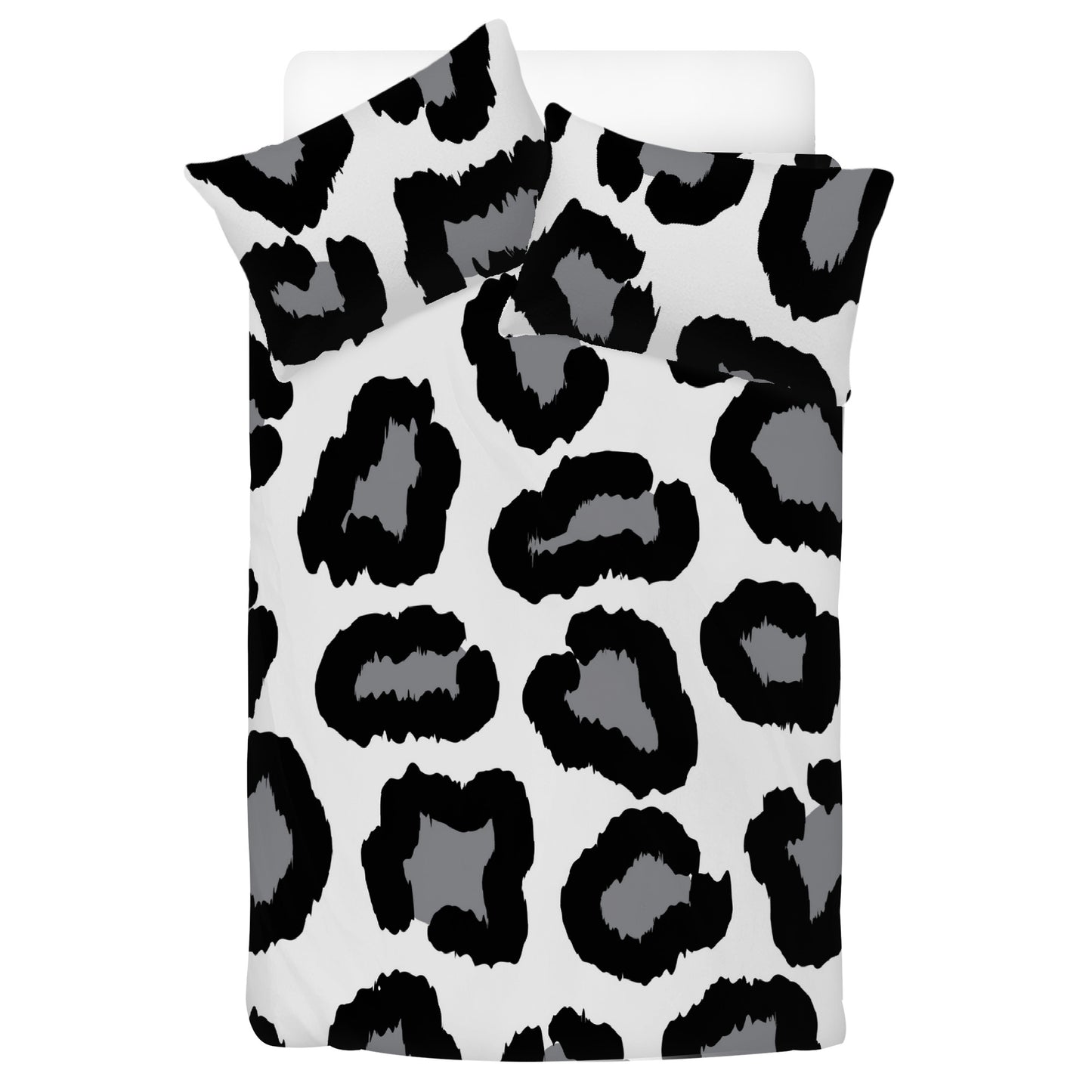 Beddings Black and White Leopard decoration