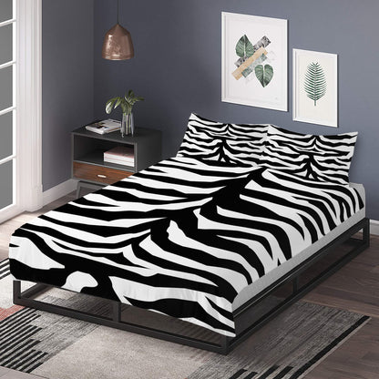 Bedding Tiger black white decoration