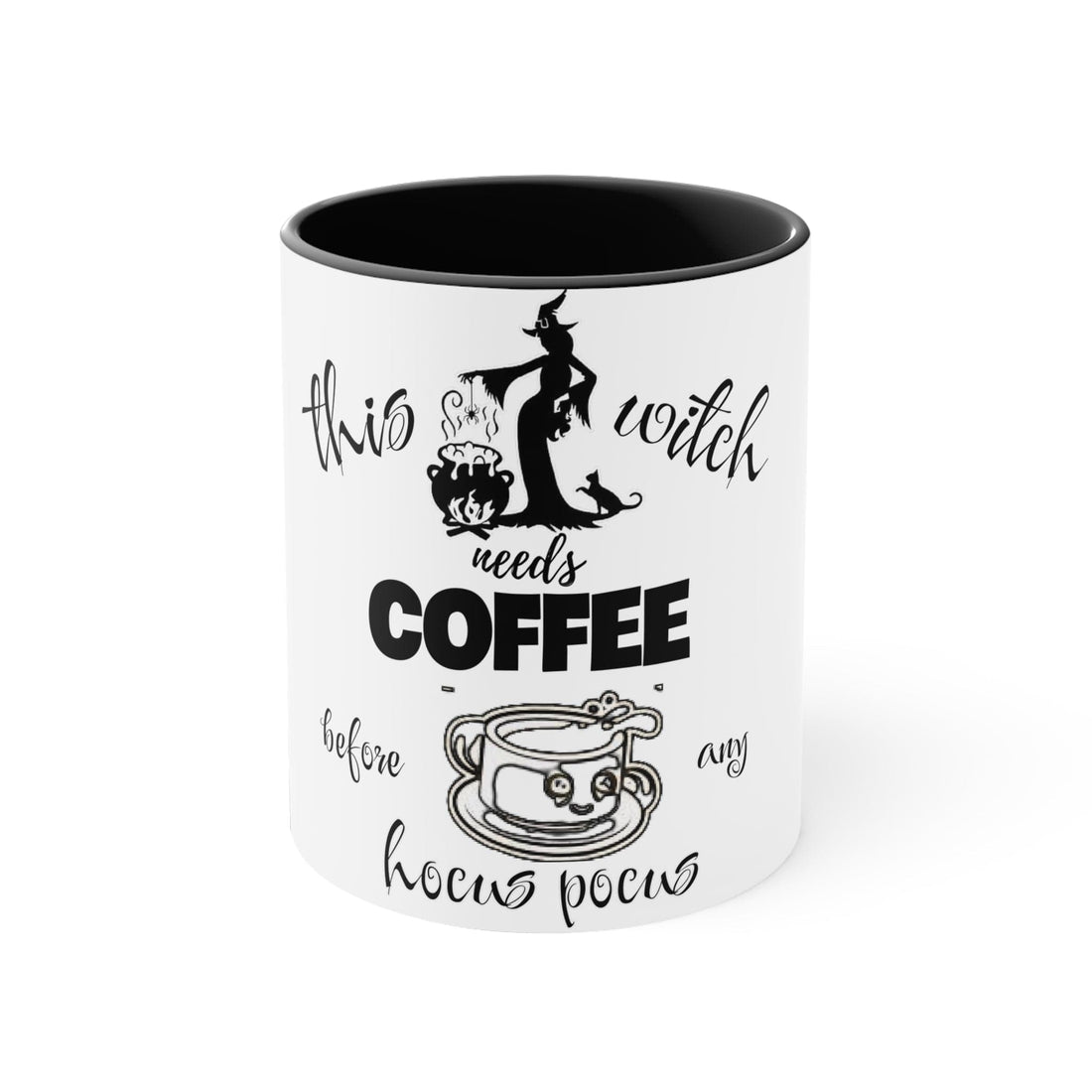 Accent Coffee Mug, 11oz ,Witch Halloween Home-clothes-jewelry