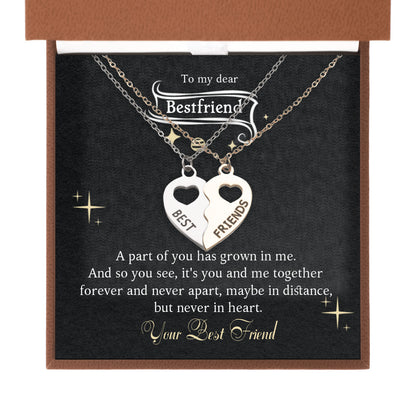 Best Friends - BFF Half Heart Necklace Set Home-clothes-jewelry