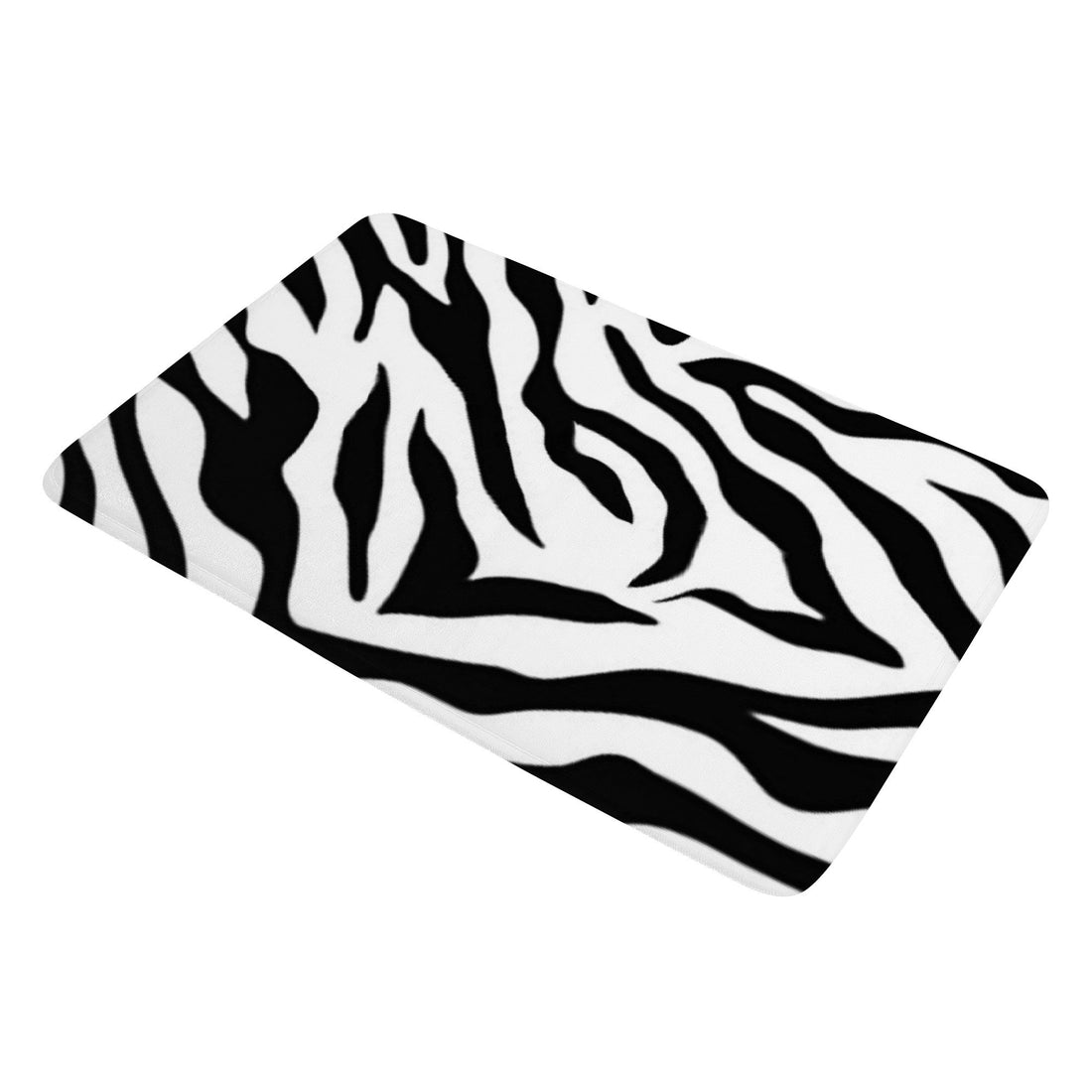 Black and White Zebra Doormat Home-clothes-jewelry