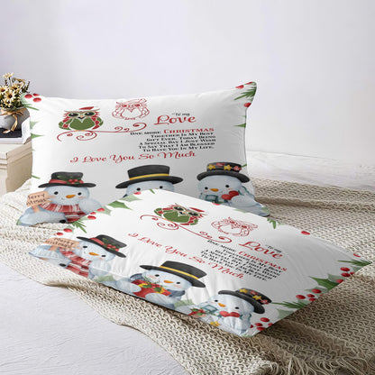 Christmas Owls To my Love Bedding Set 4 pieces Home-clothes-jewelry