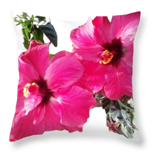 Hibiscus - Throw Pillow Home-clothes-jewelry