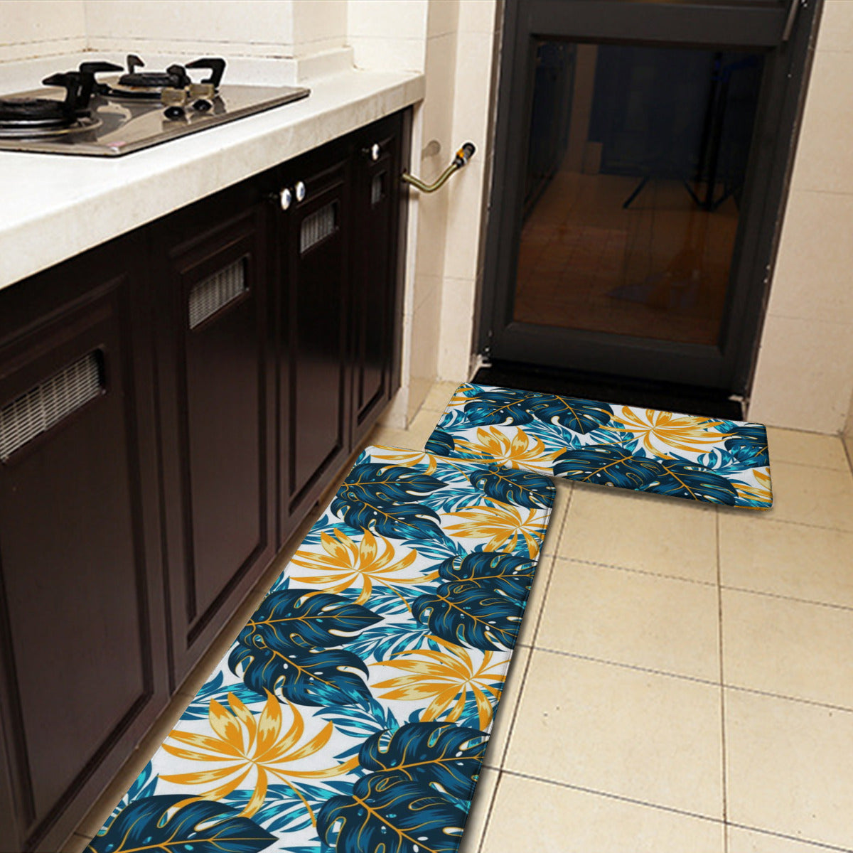Kitchen mats leaves decoration Home-clothes-jewelry