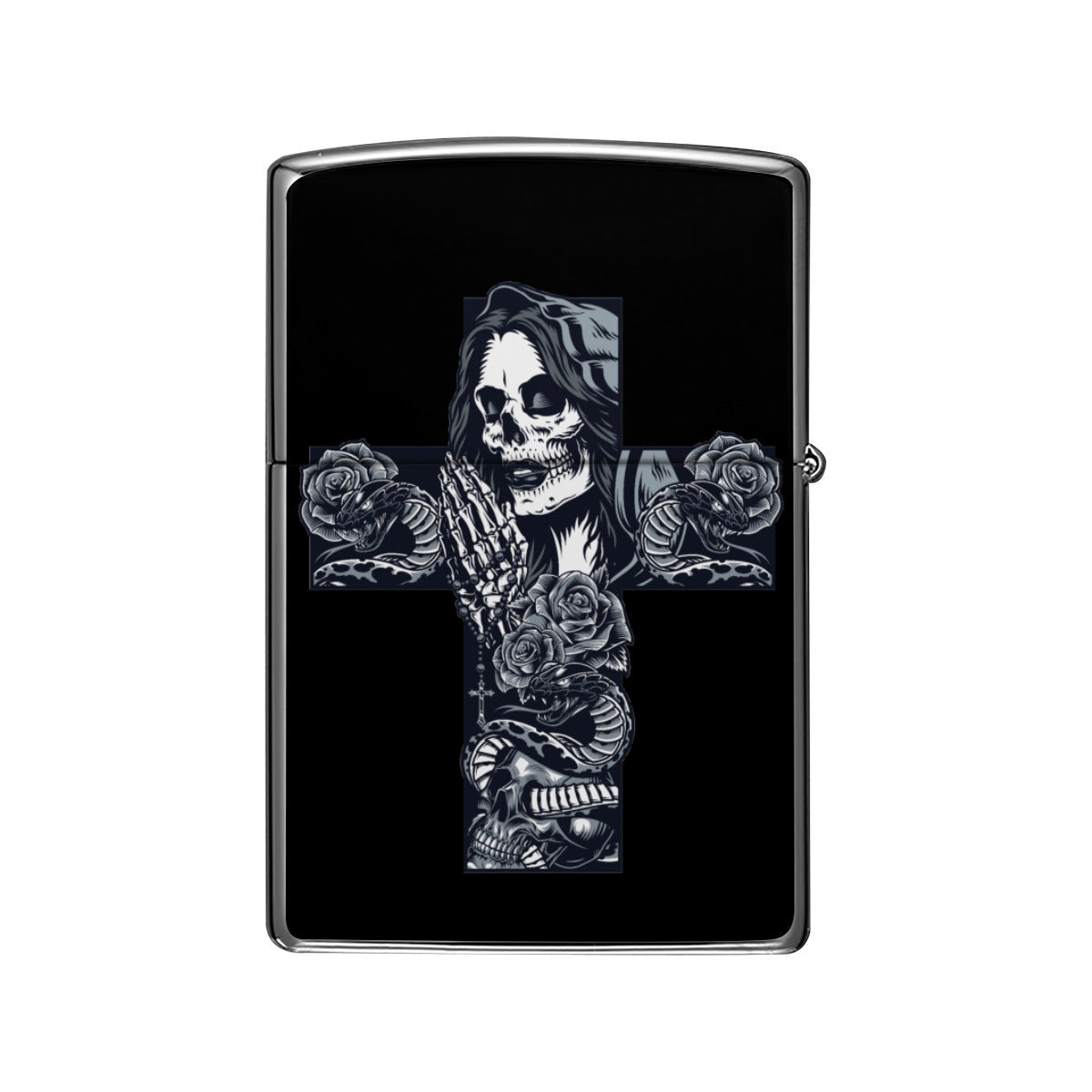Lighter Case｜ High quality aluminum, Skull Cross Home-clothes-jewelry
