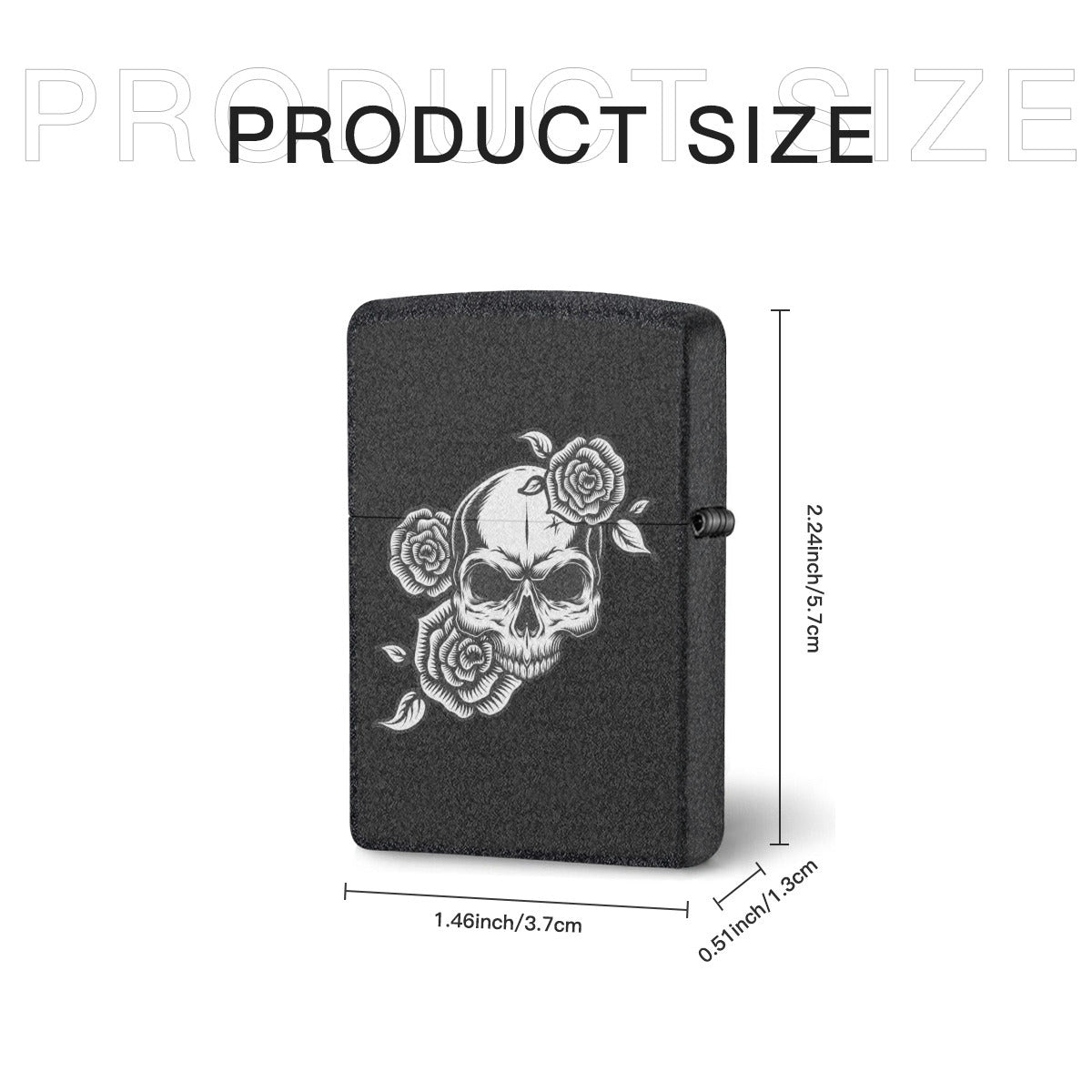Lighter Case (double-sided same design) | Stainless Steel Home-clothes-jewelry