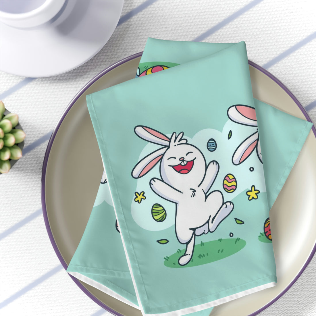 Napkins Easter Bunny Home-clothes-jewelry