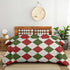 Quilt Cover Four-Piece Set (Double-Sided Printing) | Polyester, Christmas pattern Home-clothes-jewelry