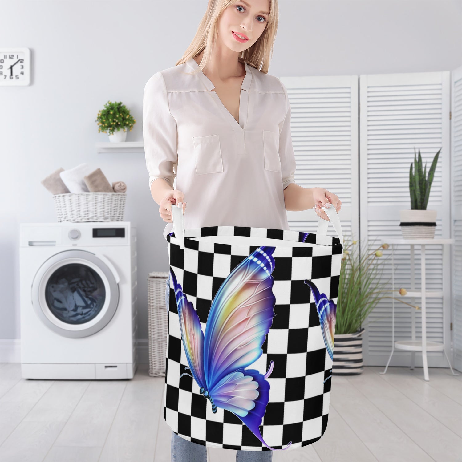 Round Laundry Basket Home-clothes-jewelry