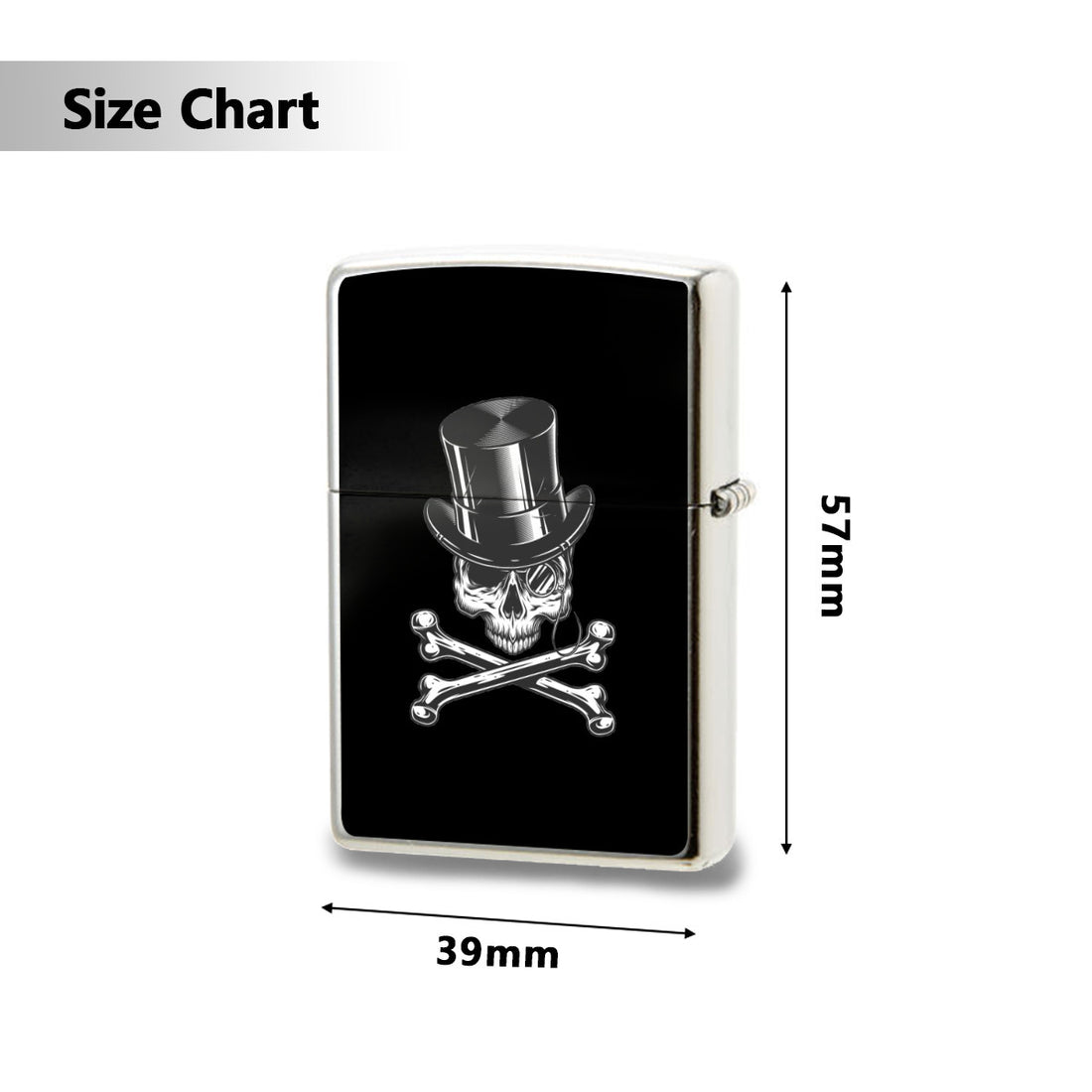 Skull Lighter Case｜ High quality aluminum Home-clothes-jewelry