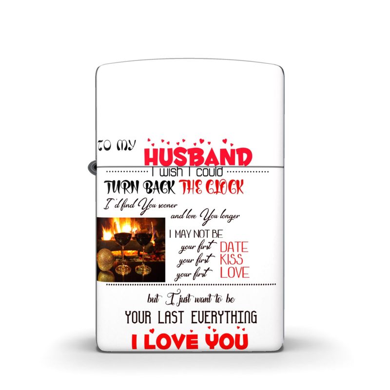 Timeless Flame: A Zippo® Lighter Gift for My Beloved Husband Home-clothes-jewelry