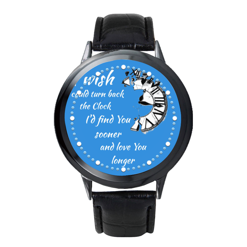 Watch Black LED Touch Screen Watch, I wish Home-clothes-jewelry