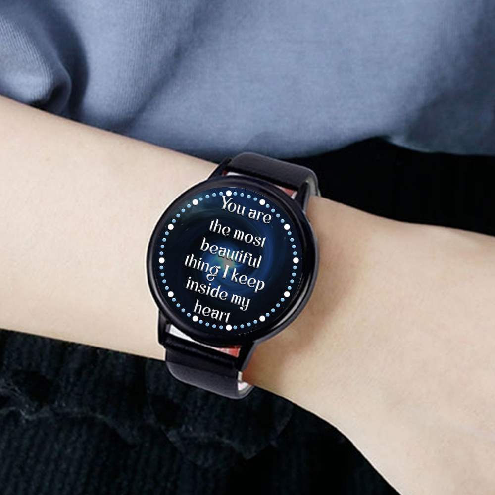 Watch Black LED Touch Screen Watch, personalised Home-clothes-jewelry