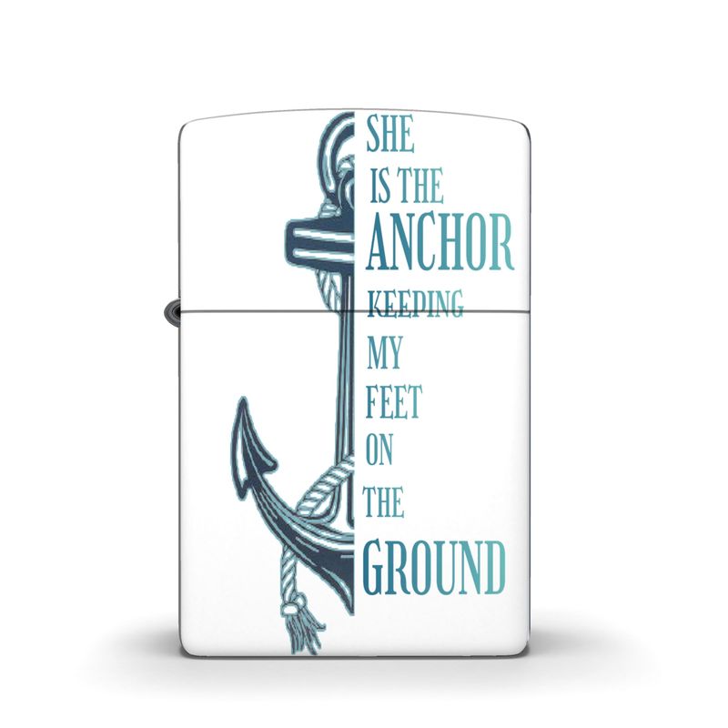 Zippo® Lighter: Igniting Memories, She Anchors Me to Reality Home-clothes-jewelry